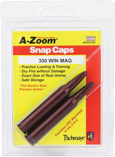 A-zoom Metal Snap Cap .300wm - 2-pack