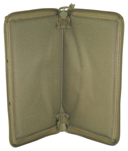 Gps Pistol Sleeve Large - Lockable Zipper Tan Nylon