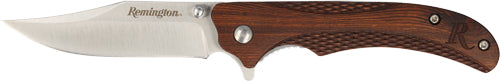 Remington Cutlery Woodland - 4" Liner Lock Wood/ss<