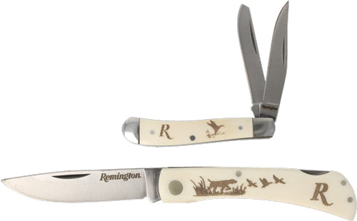 Remington Cutlery Mallard Duck - 2-knife Set W/tin<