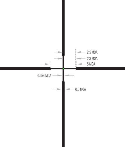 Trijicon Accupoint 4-16x50 - 30mm Duplex W/green Dot