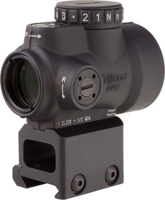 Trijicon Mro 1x25 Adj Red Dot - Sight 2.0 Moa Co-witness Mount