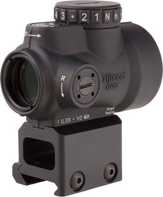 Trijicon Mro 1x25 Adj Red Dot - Sight 2.0 Moa Lower 1/3 Mount