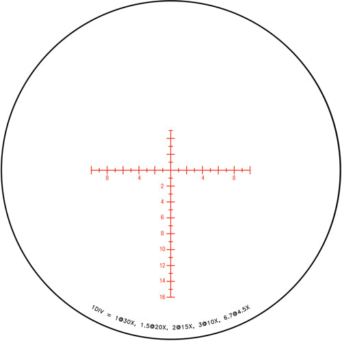 Trijicon Tenmile 4.5-30x56 - 34mm Sfp Red/grn Moa Lr