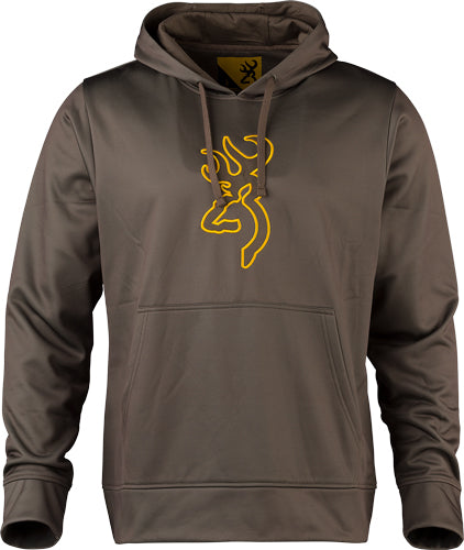 Browning Tech Hoodie Ls - Major Brown Xx-large*