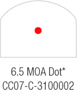 Trijicon Rmrcc Sight Adj. Led - 6.5 Moa Red Dot W/o Mount