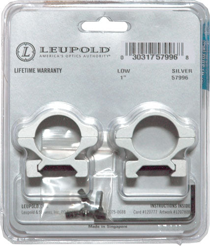 Leupold Rings Rifleman 1" - Low Silver