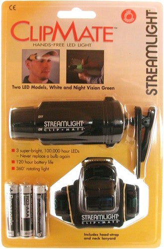 Streamlight Clipmate Black - 3-ulta-bright White Led's <<