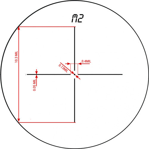 Konus Scope Konuspro El30 30mm - 4-16x44 10-changeable Reticle<
