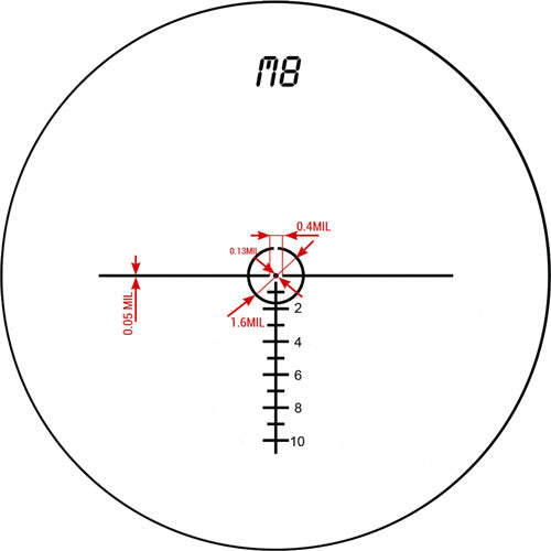Konus Scope Konuspro El30 30mm - 4-16x44 10-changeable Reticle<