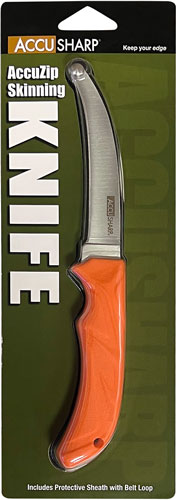 Accusharp Accuzip Skinning - Knife 3.5" Blade Non Slip Grip