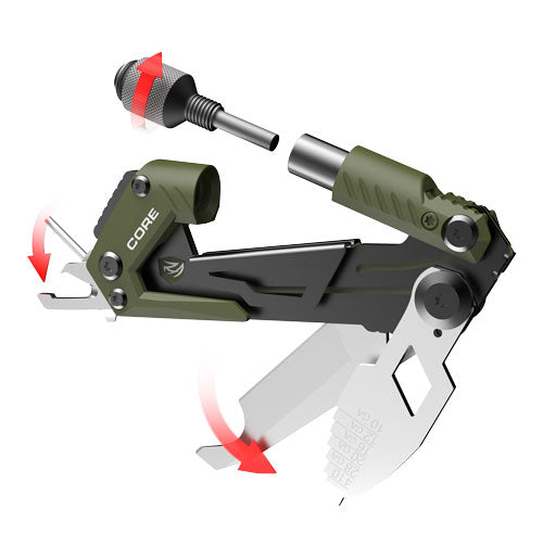 Real Avid Core Gun Tool Shtgun - Carry Multi-tool Carabiner