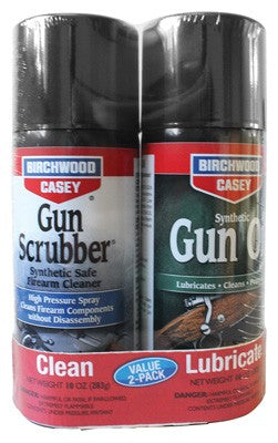 B/c Gun Scrubber & Synthetic - Gun Oil 10oz. Value Pack Kit