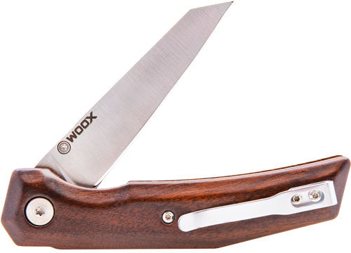 Woox Knife Pure Folder 3.5" - American Walnut Handle!