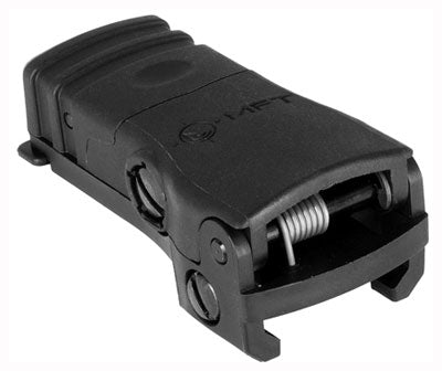 Mft Rear Back Up Polymer Sight - Flip Up Windage Adjustment