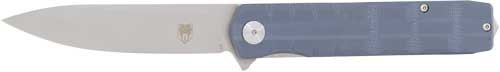 Cobratec Kuzio Folder 3.12" - Gray G10 D2 Blade