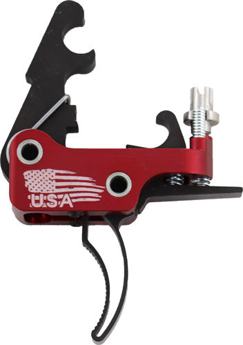 Elftmann Trigger Ar-10 Match - Curved Finger Adj 2.75-4lbs.