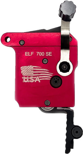 Elftmann Trigger Remington 700 - Adjustable 2oz-64oz W/knob Red
