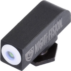 Night Fision Tritium White Dot - "u" Rear For Glock Sight Set