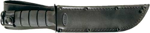 Ka-bar Short Ka-bar 5.25" W/ - Plastic Sheath Serrated Edge