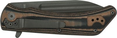 Ka-bar Mark 98 Folder 3.5" Bld - W/ Multi Color G10 Handles