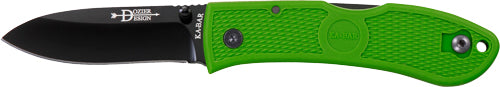 Ka-bar Dozier Folding Hunter - 3" Kelly Green