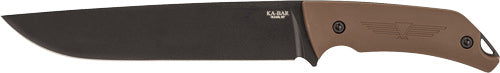 Ka-bar Jarosz Camp Turok 8" - Fixed Plain Edge W/kydex Shth