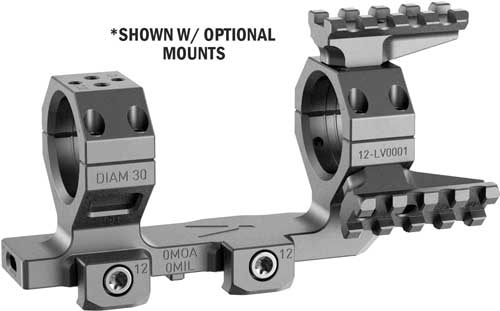 Audere Scope Mount Levitas - Cantilever 30mm 0moa