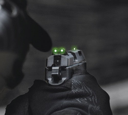 Meprolight Night Sight Set - Green Cz 7585sp01 Fixed Set