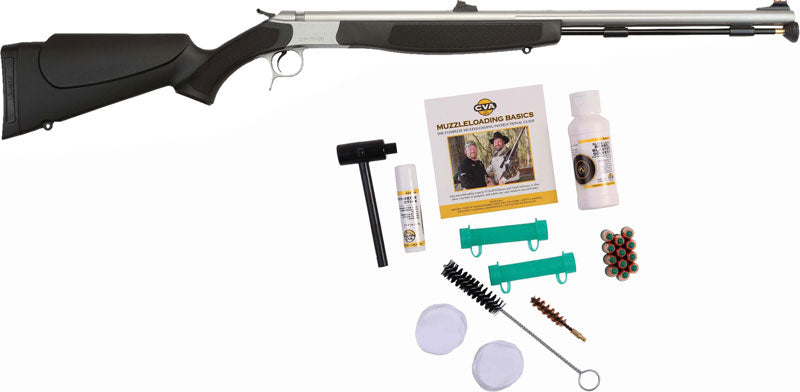 Cva Optima V2 209m .50 Cal 26" - W/sight Ss/blk Syn Access Pack