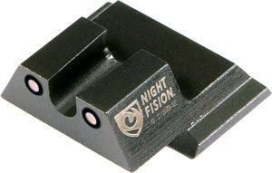 Night Fision Tritium Orangedot - "u" Rear S&w M&p Shield Set