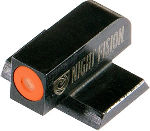 Night Fision Tritium Orangedot - "u" Rear S&w M&p Shield Set