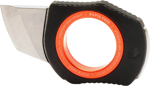 Sog Rapid Edge Emergenzy Tool - Black/red Ss Blade