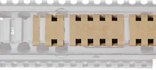 J&e Stinger Picatinny Rail - Cover Tan 20pk!