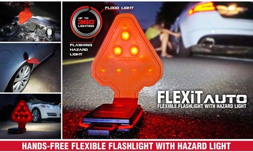 Striker Flexit Auto 180 Lumens - Flexible/magnetic Flashlight