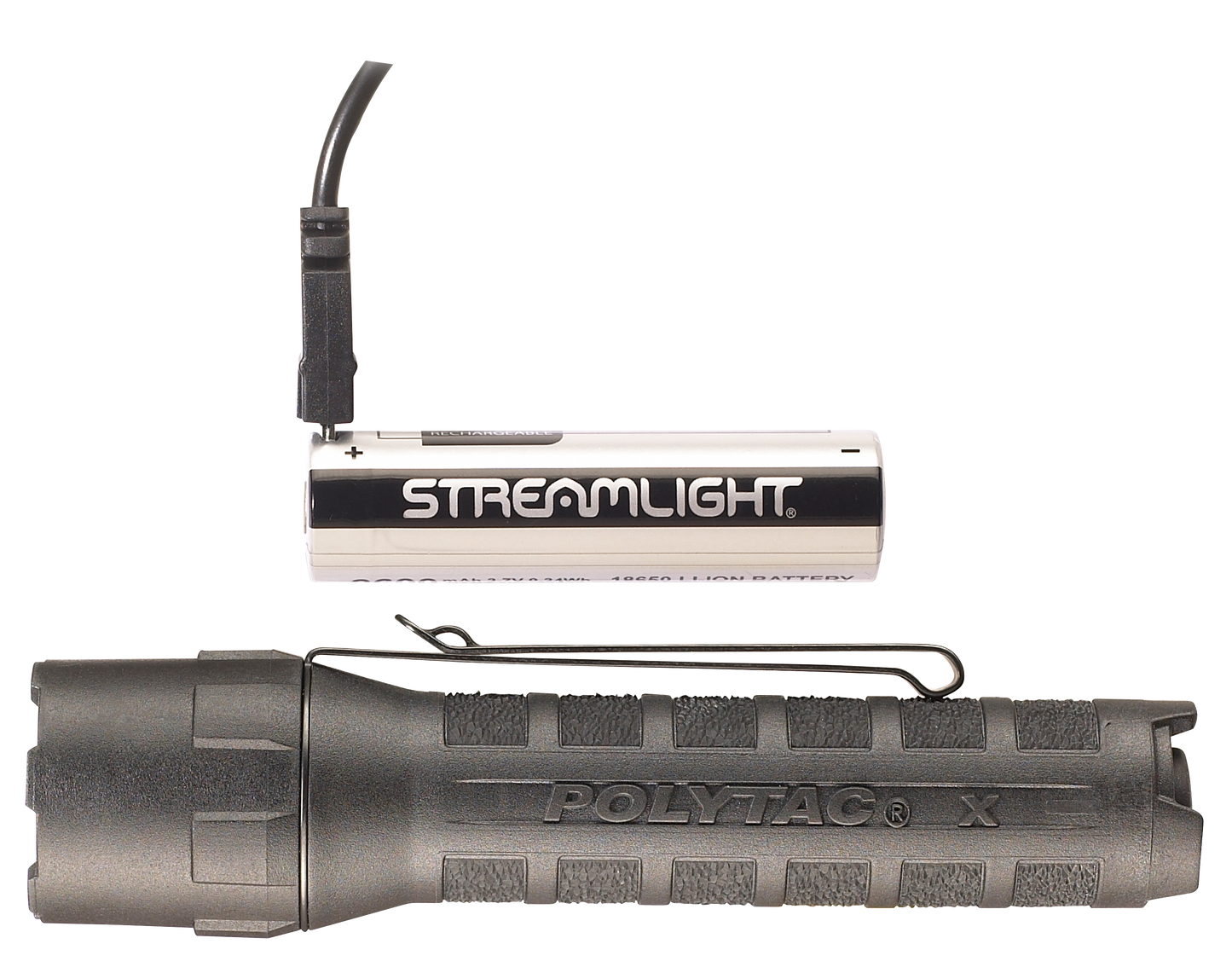 Streamlight Polytac X, Stl 88610 Polytac X Usb Black 18650