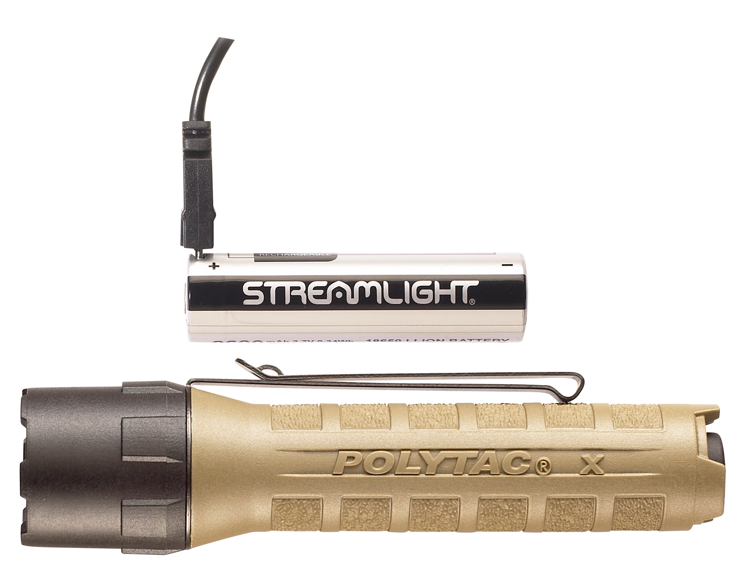 Streamlight Polytac X, Stl 88612 Polytac X Usb Coyote 18650