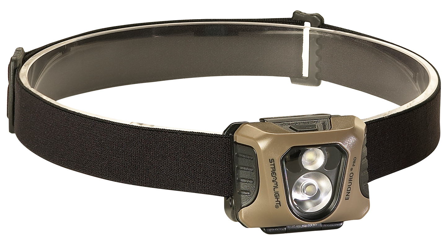 Streamlight Enduro Pro, Stl 61425 Enduro Pro Headlamp 3aaa Coyote/grnled