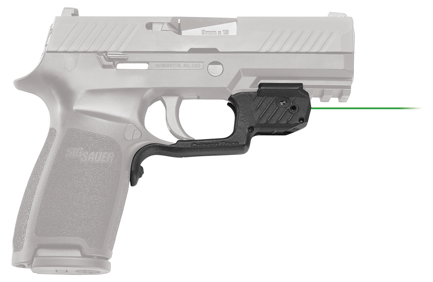 Crimson Trace Laserguard, Crim Lg420g Laserguard Sig 320 Exc Subs Grn