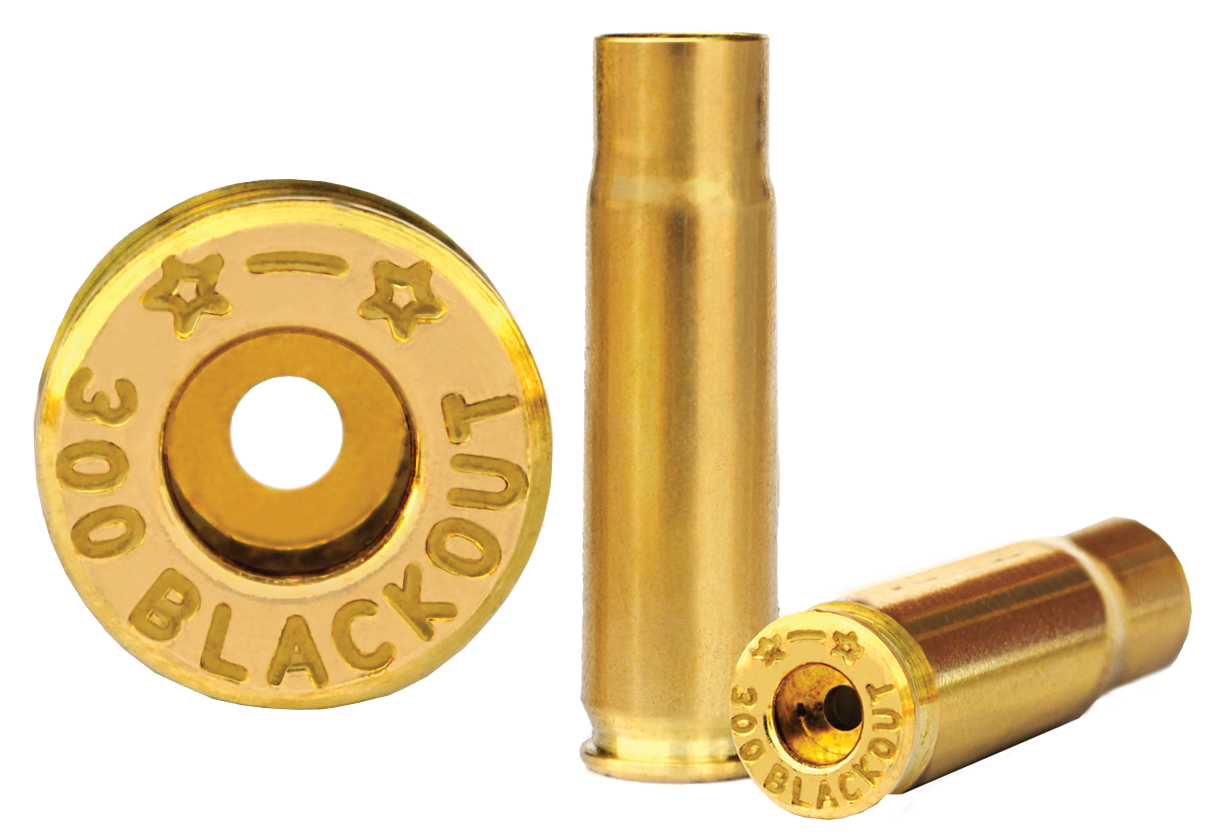 Starline Brass Unprimed Cases, Star 300blkeup-100 Unp Brass 300 Blackout