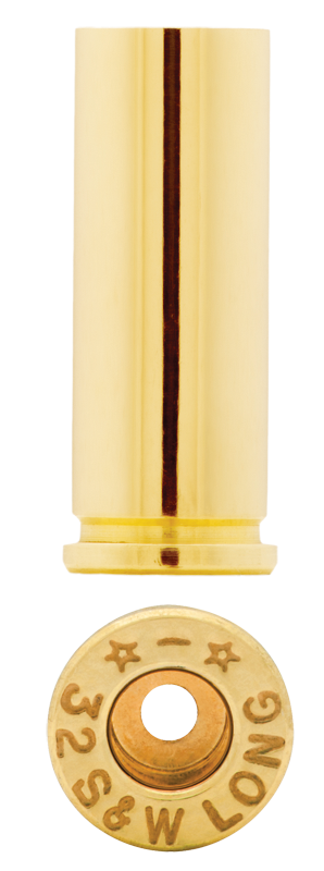 Starline Brass Unprimed Cases, Star 32swleup-100 Unp Brass 32 S&w Long