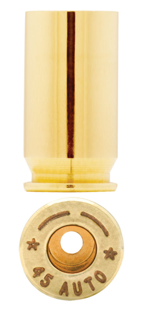 Starline Brass Unprimed Cases, Star 45aeup-100 Unp Brass 45 Auto
