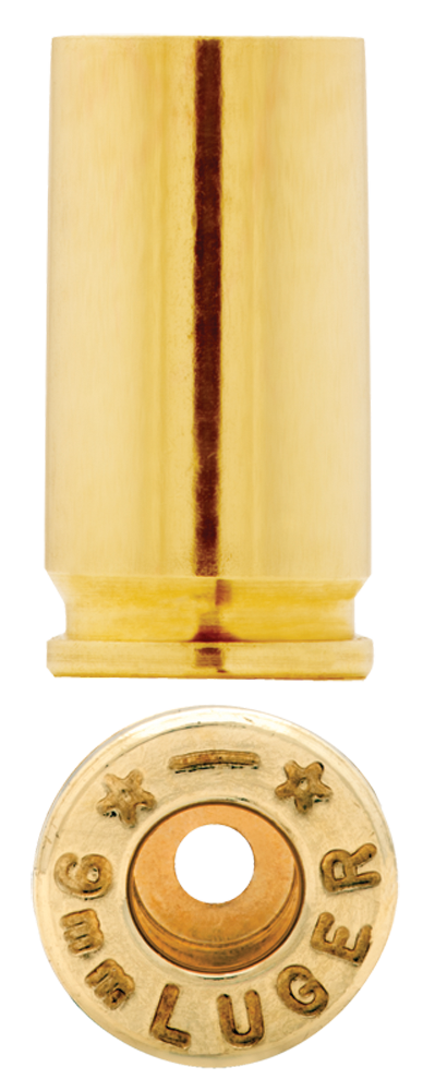 Starline Brass Unprimed Cases, Star 9eup-100 Unp Brass 9mm Luger