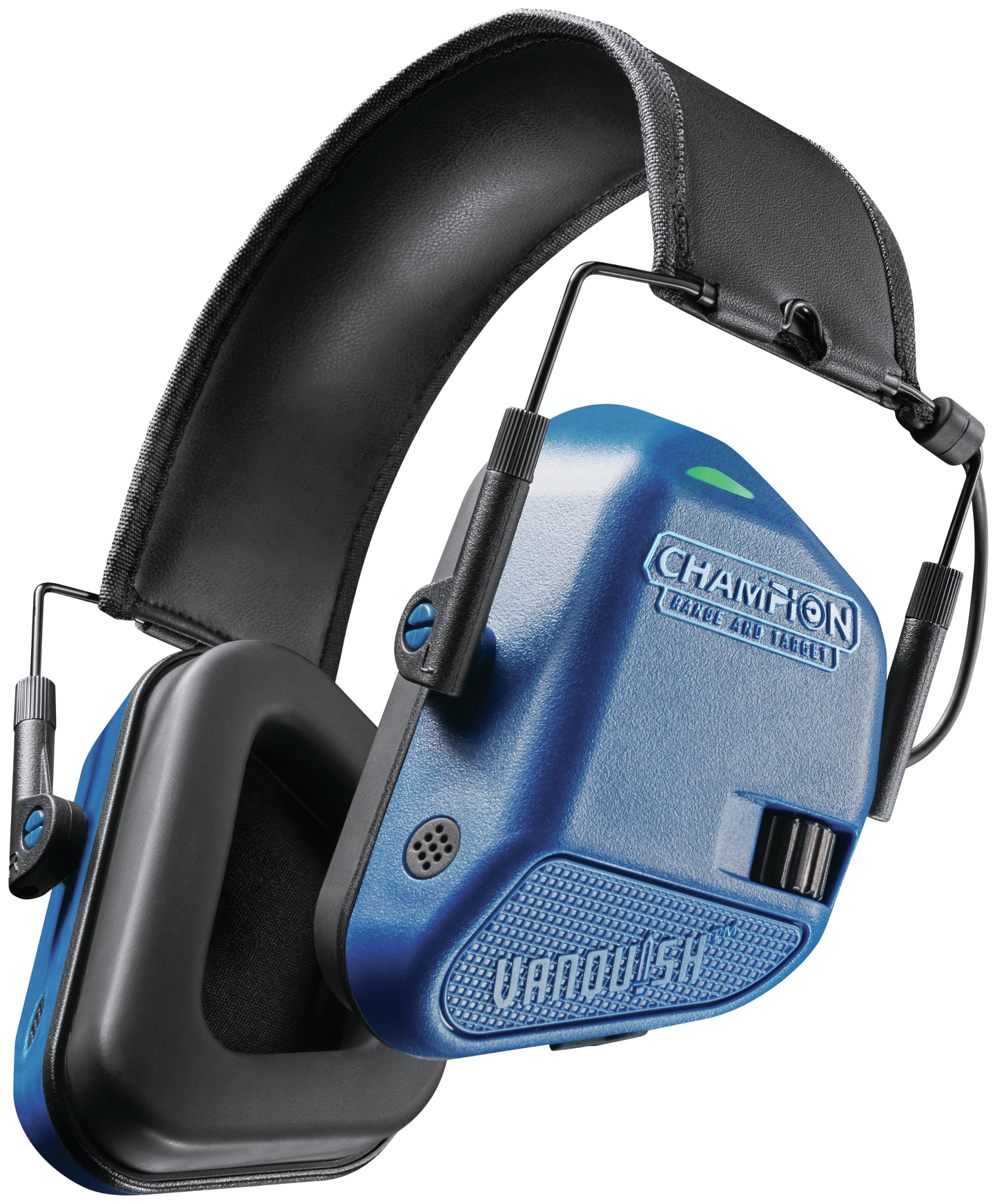 Champion Targets Vanquish, Champ 40979 Headphone Elec Vanquish Blue
