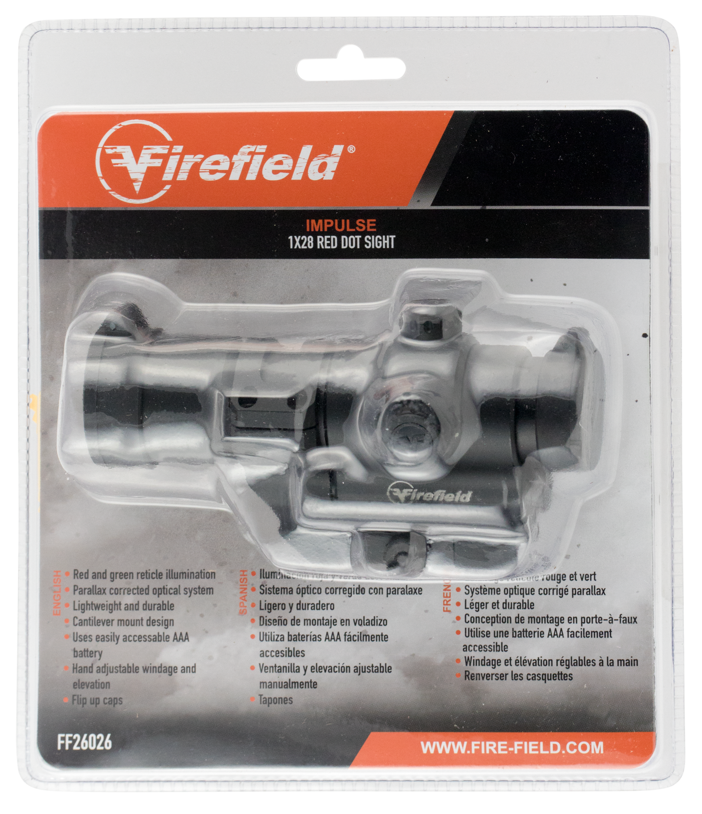 Firefield Impulse, Firefield Ff26026 Impulse 1x28 Red Dot