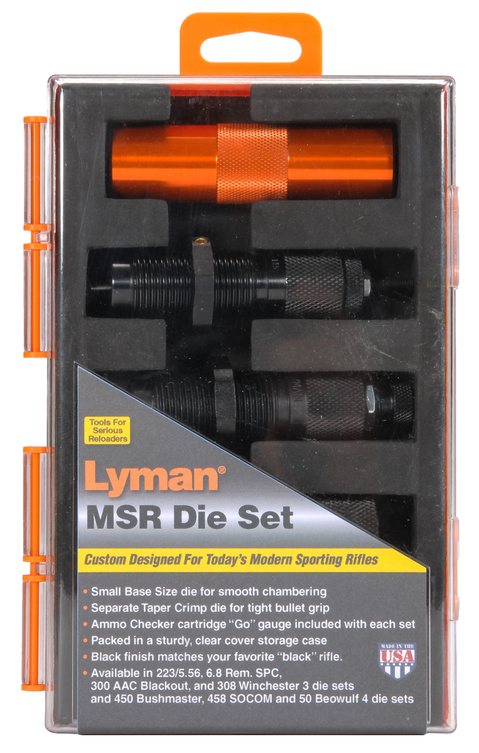 Lyman Msr, Lym 7690106 Msr Die Set 308 Win