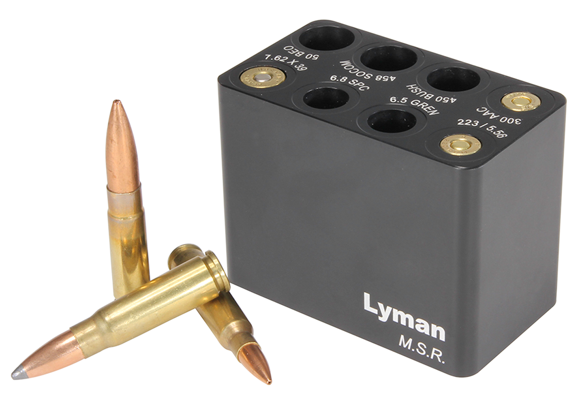 Lyman Msr, Lym 7833003 Msr Ammo Checker Block
