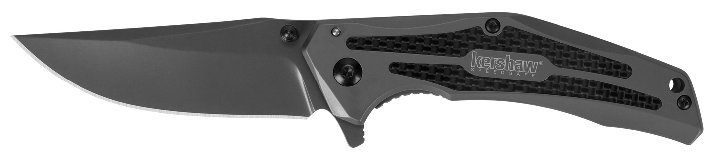 Kershaw Duojet, Ker 8300 Duojet Gray Pvd Coating/cf Insert