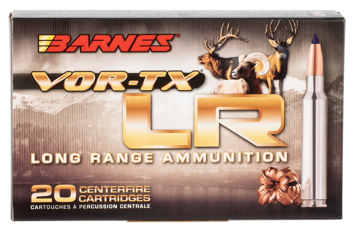 Barnes Bullets Vor-tx, Brns 30232 Lr6crdm1 6mmcrd 95 Lrx 20/10