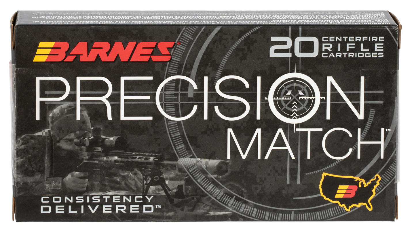 Barnes Bullets Precision Match, Brns 30814 Bb6crdm1 6mmcrd 112 Mb 20/10